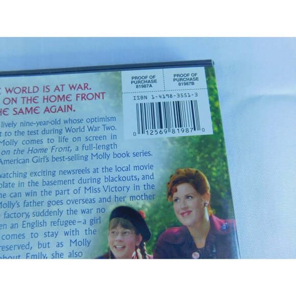 Molly An American Girl on the Home Front DVD Full Length Movie Family War Drama - Picture 7 of 9